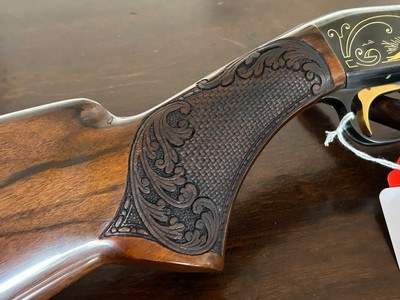 Custom FN SA-22 Takedown Ernst Engraved.22 ShortBelgiumCarved Wood - Image 3 of 8