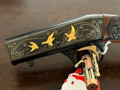 Custom FN SA-22 Takedown Ernst Engraved.22 ShortBelgiumCarved Wood - Image 2 of 8