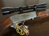 Browning Belgium Grade III SA-22
Factory Scope. R. Greco Engraved
.22 Long Rifle - 5 of 8