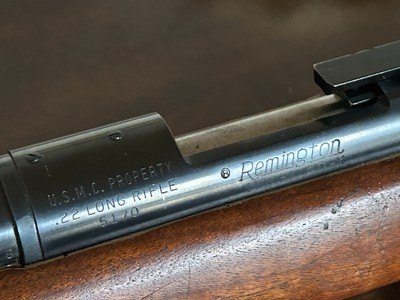 Remington 40X U.S.M.C. Property C.M.P. .22LR training rifle