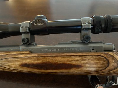 Ruger All-Weather 77/22.22 Win Mag StainlessRedfield 3x9