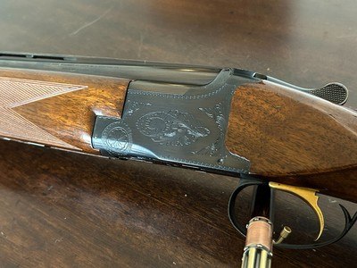 Browning Superposed Belgium12gaGrade 1Round Knob Long tangEXC. IC/M