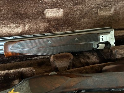 Browning 20ga Presentation Superlight IC/M oil finish 3 piece forearm P2P - Image 7 of 8