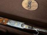 Browning Grade VI .410 Round Knob Long Tang 1990 26in IC/MBeautiful EngravingAs New Cased - Image 4 of 12