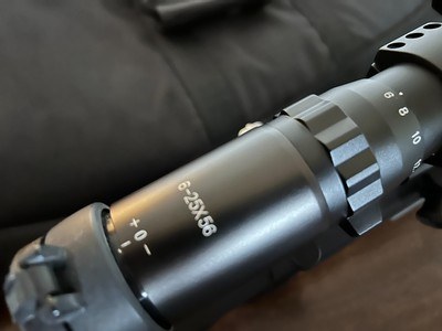 DPMS Panther Arms LR-308Rail Gun, Bi Pod Millet Scope 6-25x56 New Condition - Image 7 of 8
