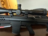 DPMS Panther Arms LR-308Rail Gun, Bi Pod Millet Scope 6-25x56 New Condition - Image 2 of 8