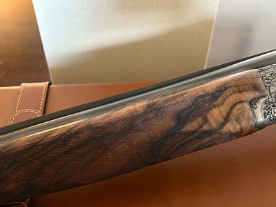 BROWNING ROUND KNOB LONG TANG EXHIBITION 28ga VERY RARE SOLID RIB 28