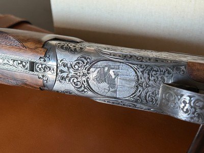 BROWNING ROUND KNOB LONG TANG EXHIBITION 28ga VERY RARE SOLID RIB 28