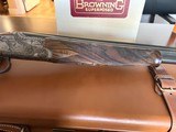 BROWNING ROUND KNOB LONG TANG EXHIBITION 28ga VERY RARE SOLID RIB 28
