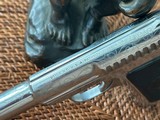 Savage 1907 Nickel Engraved .380 - Image 3 of 7
