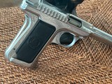 Savage 1907 Nickel Engraved .380 - Image 4 of 7