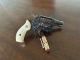 Engraved Smith & Wesson Model 36.38 Special Double Action Revolver - Image 3 of 8