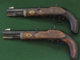 Duplication of a 1800s .50 cal. Blackpowder Dueling Pistols Cased Set (CVA pistols were used) - 4 of 9