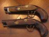 Replication of a ca.1850 .45 cal. Blackpowder English Dueling Pistol Cased Set (CVA pistols) - 4 of 11