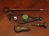 Receated Antique John Manton & Son English 1800s .50 cal. Gentlemen`s Dueling Pistol Cased Set (CVA) - 6 of 7