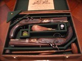 Recreated Antique English ca.1840 .50 cal. Charles & Henry Egg Dueling Pistol Cased Set (Hawken) - 7 of 9