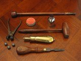 Antique Recreation of a ca.1845 English Gentleman`s .50 cal. Dueling Pistol Cased Set (Traditions) - 7 of 8