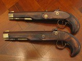 Antique Recreation of a ca.1845 English Gentleman`s .50 cal. Dueling Pistol Cased Set (Traditions) - 5 of 8