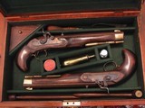Antique Recreation of a ca.1845 English Gentleman`s .50 cal. Dueling Pistol Cased Set (Traditions) - 1 of 8