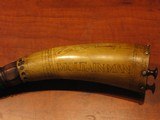Antique Recreated 14" 1743 MOUNTANMAN SCRIMSHAWED POWDER HORN - 5 of 6