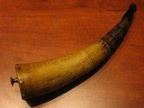 Antique Recreated 14" 1743 MOUNTANMAN SCRIMSHAWED POWDER HORN - 6 of 6