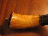 Antique Scrimshawed Recreated "KENYUCKY" 1700s Powder Horn - 3 of 6