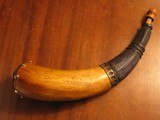 Antique Scrimshawed Recreated "KENYUCKY" 1700s Powder Horn - 1 of 6