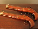 Antique Style Repica .45 cal. Flintlock English Dueling Pistol Cased Set - 4 of 9