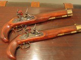 Antique Style Repica .45 cal. Flintlock English Dueling Pistol Cased Set - 3 of 9