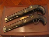 Replica .50cal. ca.1850 Manton English Gentlemen`s Dueling pistol Cased Set - 6 of 7