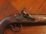 Replica .50 cal. ca.1840 Flintlock Mountain Hawken Black Powder Muzzleloader Cased Pistol - 11 of 14
