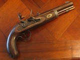 Replica .50 cal. ca.1840 Flintlock Mountain Hawken Black Powder Muzzleloader Cased Pistol - 8 of 14