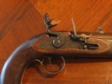 Replica .50 cal. ca.1840 Flintlock Mountain Hawken Black Powder Muzzleloader Cased Pistol - 9 of 14