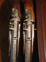 Recreated Antique ca.1845 Black powder .50 Cal. English Gentleman`s Dueling Pistol Cased Set - 7 of 10