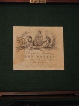 Antique Recreated .45 Cal. Circa 1826 English Flintlock Joseph Manton Cased Dueling Pistol Set - 4 of 12