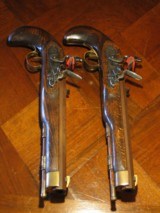 Recreated Flintlock .45 cal. ca.1797 Johm Manton English Gentlemans Dueling Pistol Cased Set - 10 of 12