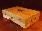 Recreated ca,1850 Antique English Gentleman`s Cased .50 cal. Dueling Pistol Set - 3 of 11