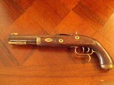 Recreated ca,1850 Antique English Gentleman`s Cased .50 cal. Dueling Pistol Set - 5 of 11