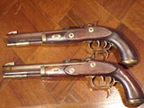Antique Recreated Blackpowder.50 cal. English Gentleman`s ca.1845 Dueling Pistol Cased Set - Image 5 of 8