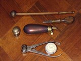 Antique Recreated Blackpowder.50 cal. English Gentleman`s ca.1845 Dueling Pistol Cased Set - Image 8 of 8