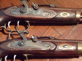 Antique Recreated Blackpowder.50 cal. English Gentleman`s ca.1845 Dueling Pistol Cased Set - Image 6 of 8
