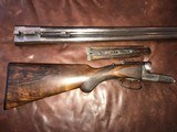 Charles Daly 10 Bore SxS Shotgun (Lindner Gun?) - 2 of 15