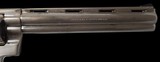 COLT PYTHON Factory NICKEL .357 Magnum Revolver with 8-inch barrel - 6 of 20