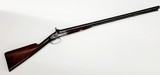 Antique 10 Gauge Fowler Shotgun Engraved Patrick Mullin New York