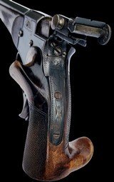 Pre-WWII German Stotzer Perfekt-Pistole Target Pistol .22 LR Falling Block Single Shot Target Pistol - 17 of 18