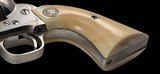 COLT Single Action Army .38 Special Revolver Nickel Finish with Colt Ivory Grips - 15 of 20