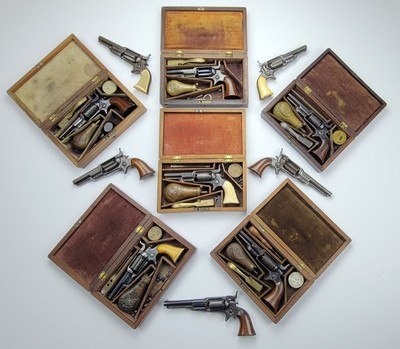 Colt Model 1855 Sidehammer Pocket Revolver Collection 