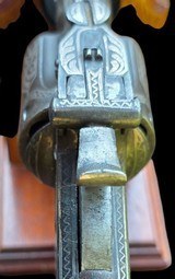 Antique SMITH & WESSON NEW MODEL NO. 3 RUSSIAN SILVER .44 CAL. REVOLVER - 20 of 20