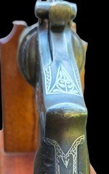 Antique SMITH & WESSON NEW MODEL NO. 3 RUSSIAN SILVER .44 CAL. REVOLVER - 17 of 20