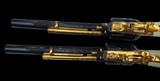 Engraved Consecutive Numbered Colt SAA .45 Colt Revolvers with Carved Ivory Grips - 11 of 20